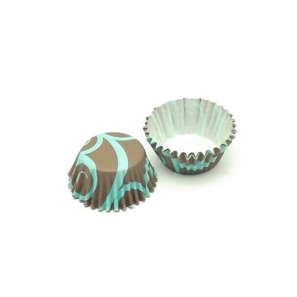 BAKING CUPS ½oz BLUE CHOCOLATE 200&#39;s