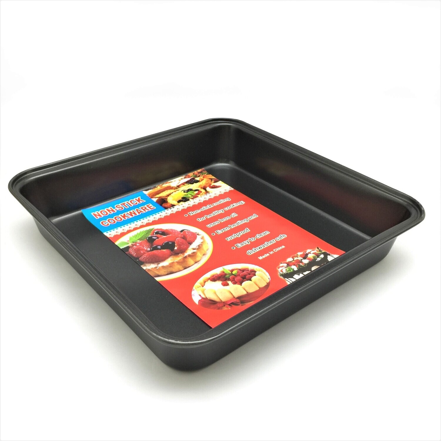 NON-STICK SQUARE PAN 9&quot; X 9&quot; X 2&quot;