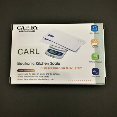 CAMRY ELECTRONIC KITCHEN SCALE (EK-3820)