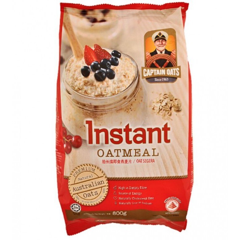 CAPTAIN OATS INSTANT COOKING OATMEAL 800g