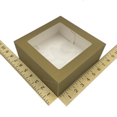 7&quot; X 7&quot; X 3&quot; CLASSIC GOLD 20&#39;s