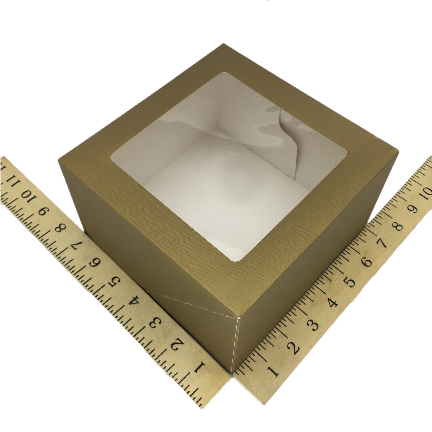 7&quot; X 7&quot; X 4&quot; CLASSIC GOLD 20&#39;s