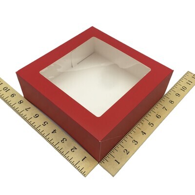 8&quot; X 8&quot; X 3&quot; DEEP RED 20&#39;s