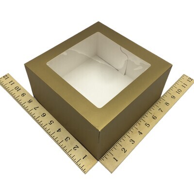 8&quot; X 8&quot; X 4&quot; CLASSIC GOLD 20&#39;s