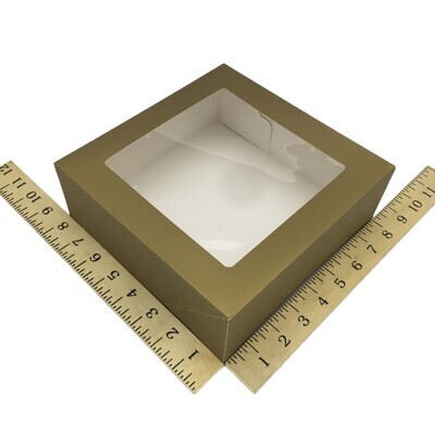8&quot; X 8&quot; X 3&quot; CLASSIC GOLD 20&#39;s