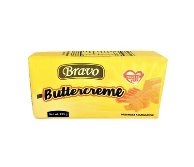 BRAVO BUTTERCREME MARGARINE 225g