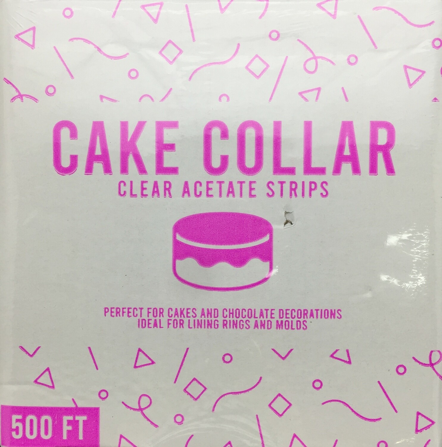 CAKE COLLAR 2.5&quot; 500FT