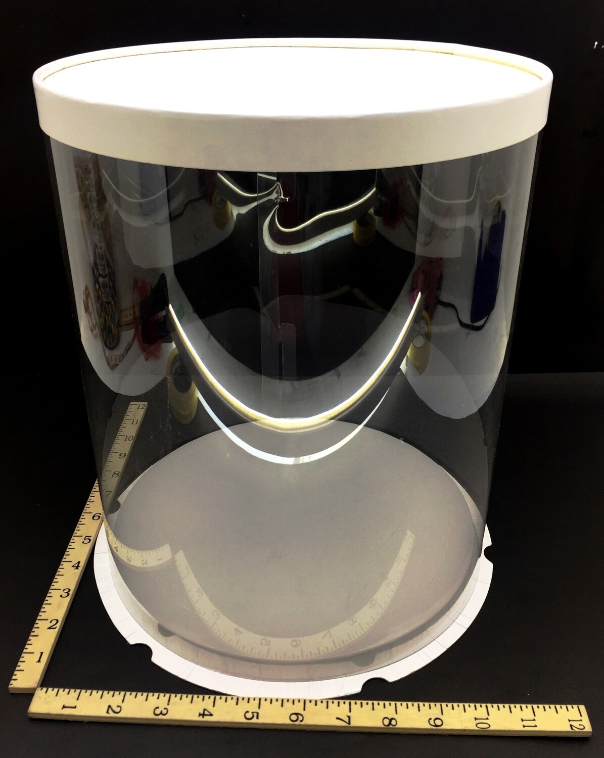 ACETATE ROUND CAKE BOX (1pc)