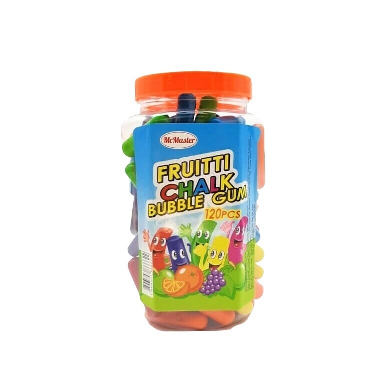 FRUITTI CHALK BUBBLE GUM 120&#39;s