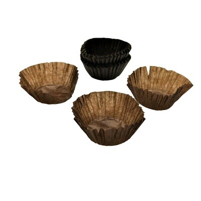 BAKING CUPS ½oz BROWN 500&#39;s