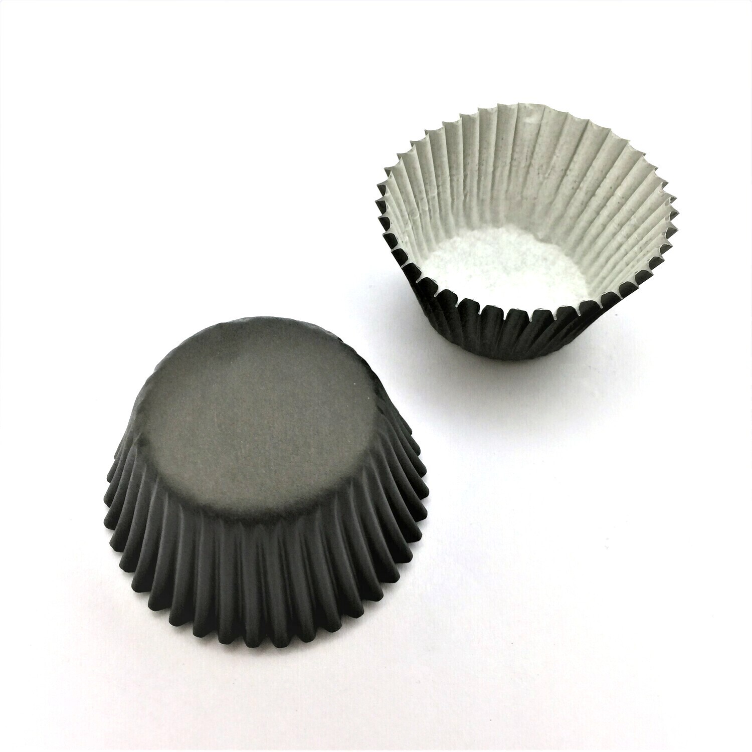 PAPER BAKING CUPS 1oz BLACK 200&#39;s