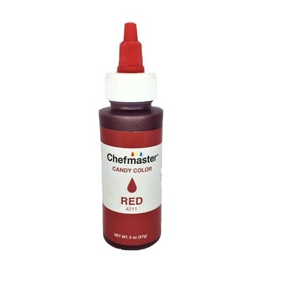 CHEFMASTER CANDY COLOR RED 2OZ