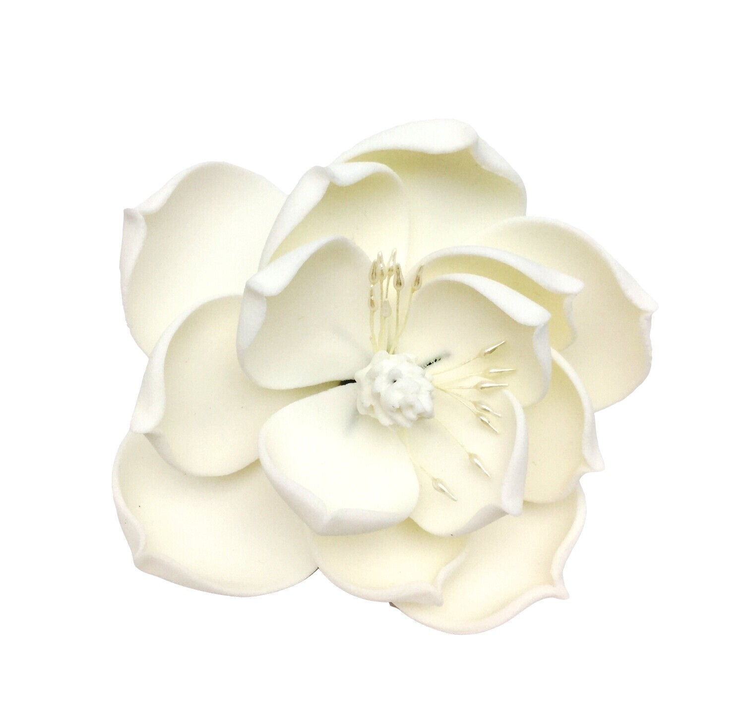 SL0241 LOTUS FLOWER BIG WHITE EDIBLE TOPPER