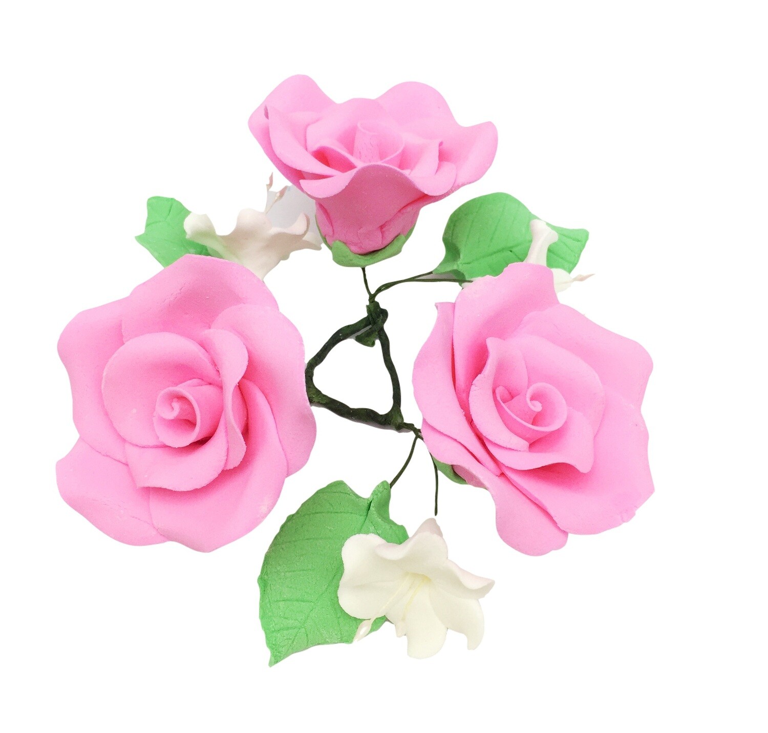 RING ROSE PINK EDIBLE TOPPER