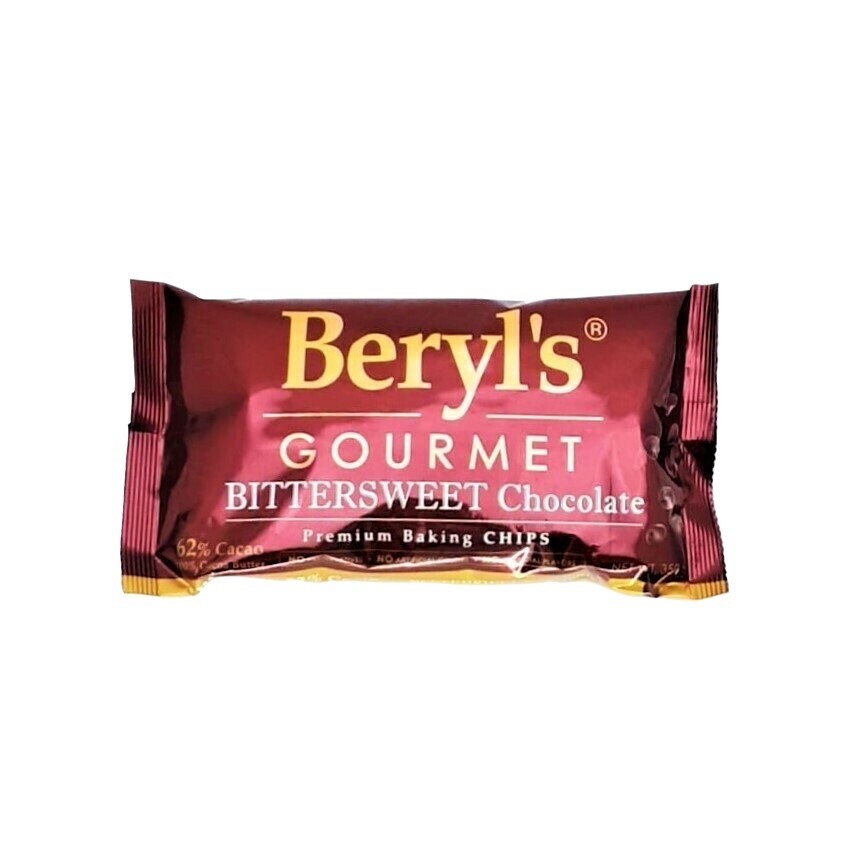 BERYL&#39;S BITTERSWEET CHIPS 62% 350g