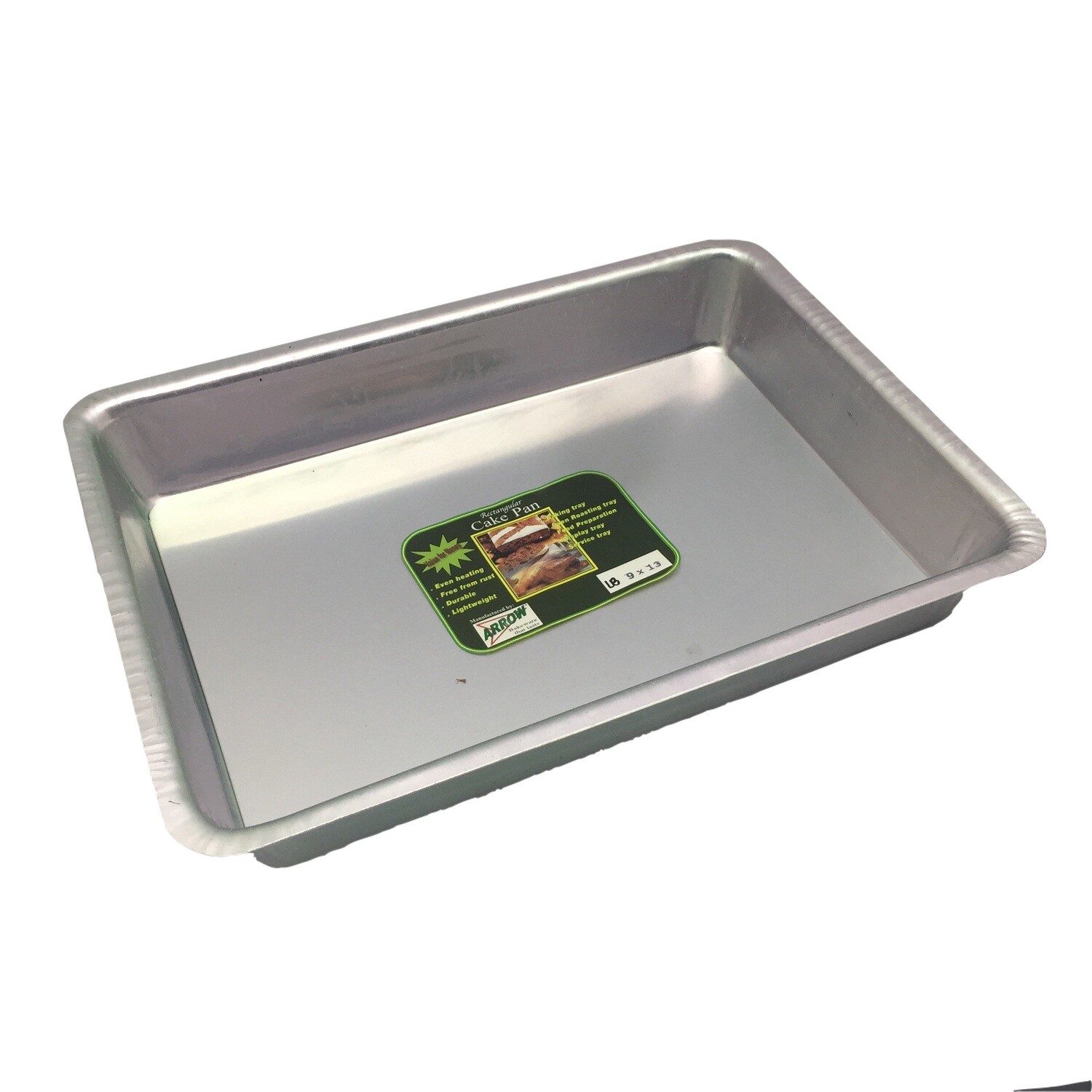 ARROW RECTANGULAR CAKE PAN LB 9&quot; X 13&quot;