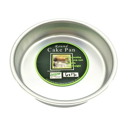 ARROW CAKE PAN ROUND NE 6&quot; X 1½&quot;