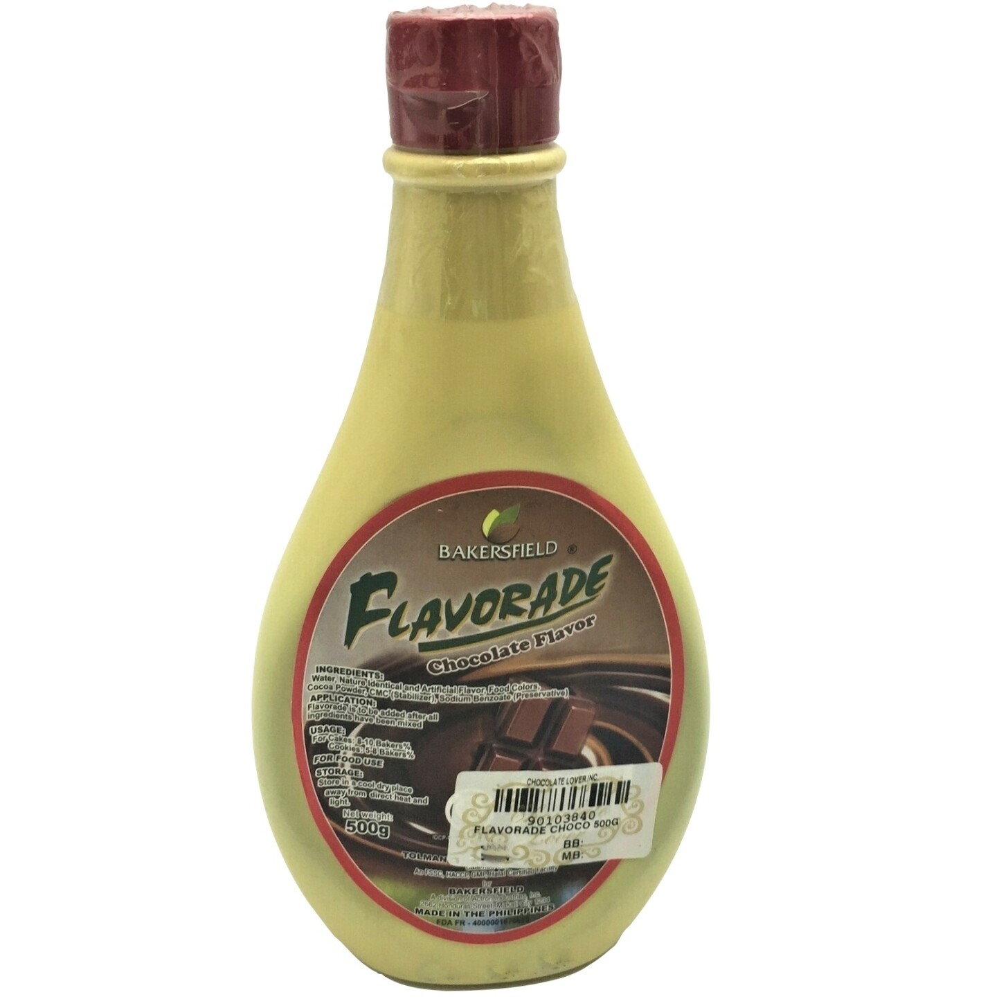 BAKERSFIELD FLAVORADE CHOCOLATE 500g