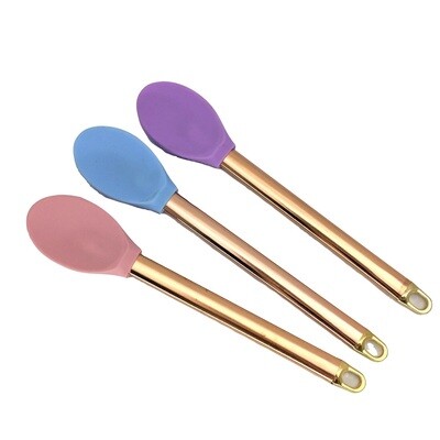 SL064 SPATULA ROSE GOLD SPOON