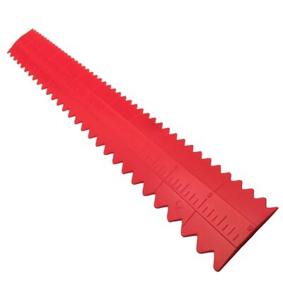HB0259 SERRATED RULER