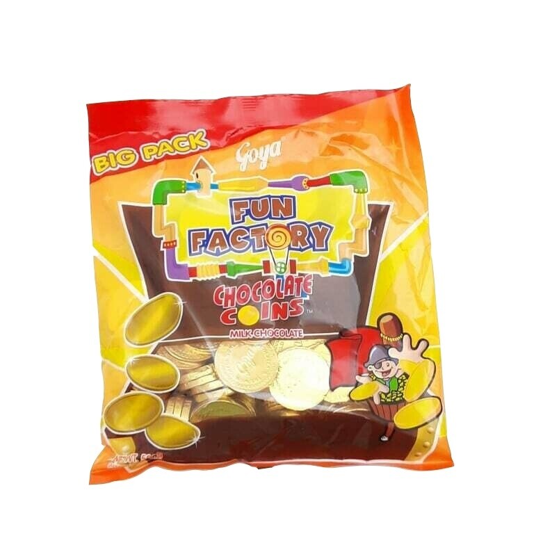 GOYA MILK CHOCOLATE COINS 100x5g