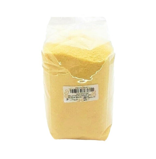GELATINE POWDER 220 BLOOM MESH  (BEEF SKIN)