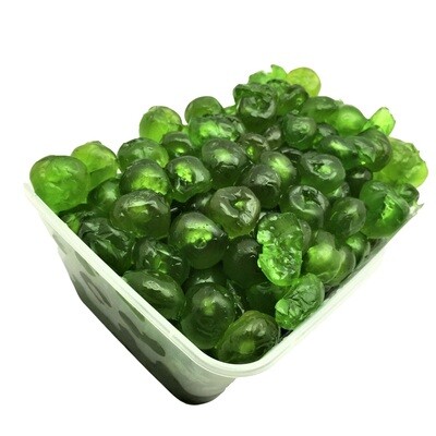 GLAZED GREEN CHERRIES