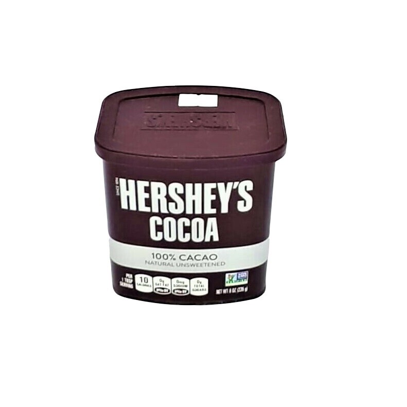 HERSHEY&#39;S NATURAL UNSWEETENED COCOA POWDER 8OZ