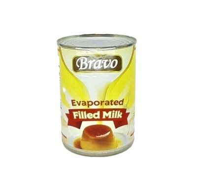 BRAVO EVAPORATED FILLED MILK 400ml