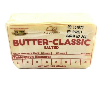 LA CREMA CLASSIC BUTTER SALTED  (GP) 225g