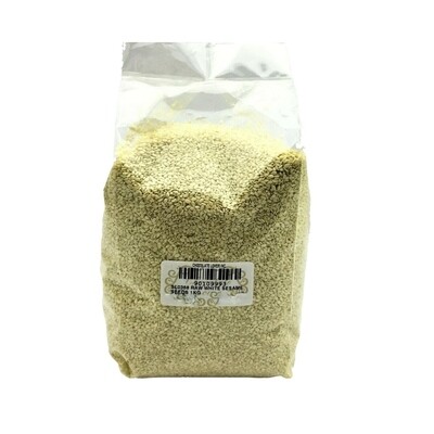 HULLED RAW SESAME SEEDS 1kg