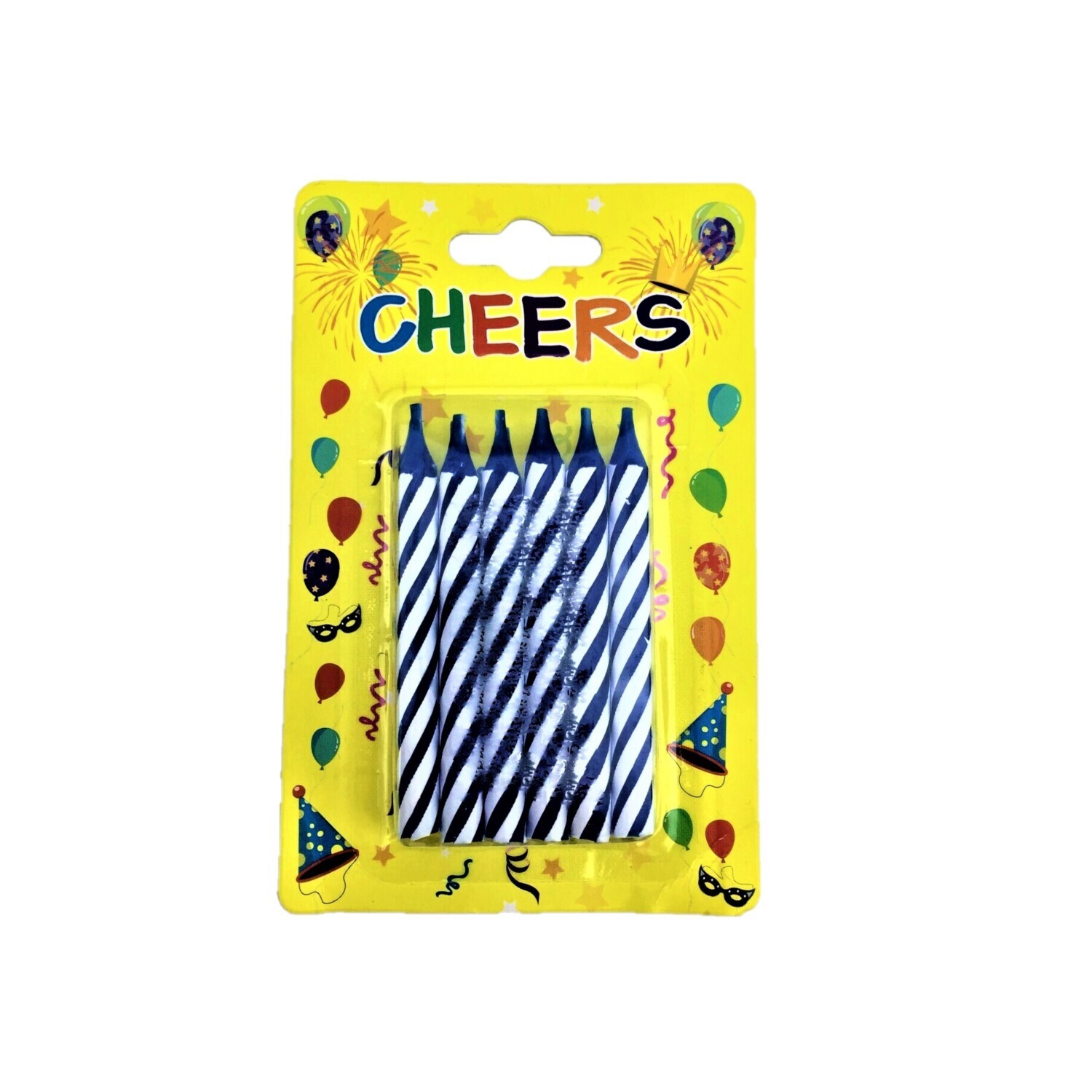 CHEERS CANDLE BIG BLUE 12&#39;s