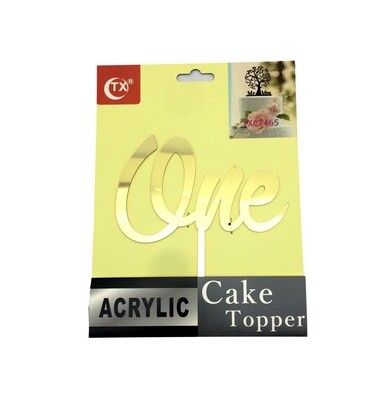ACRYLIC TOPPER ONE