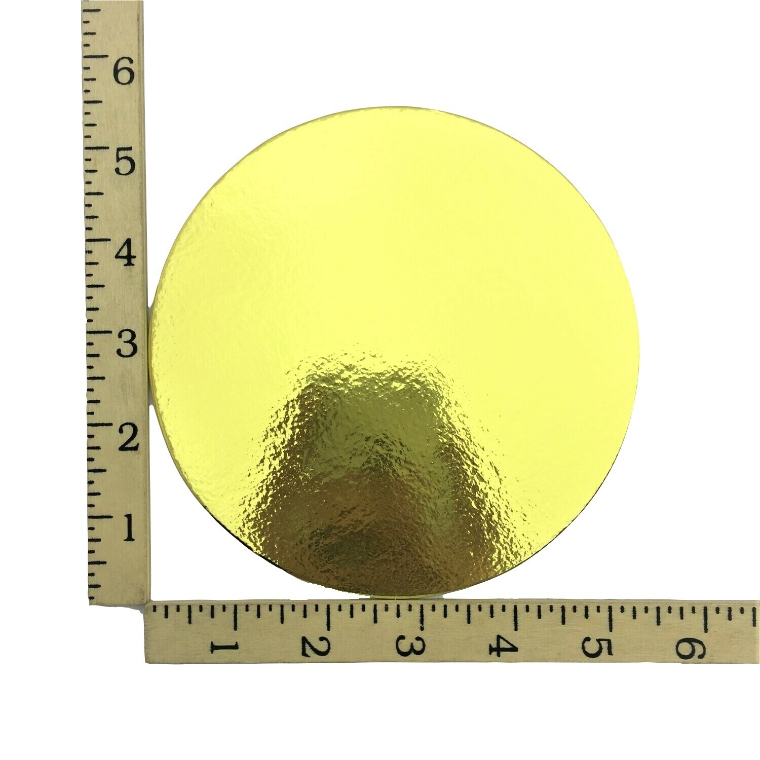 PREMIUM GOLD 5½&quot; CAKE BOARD