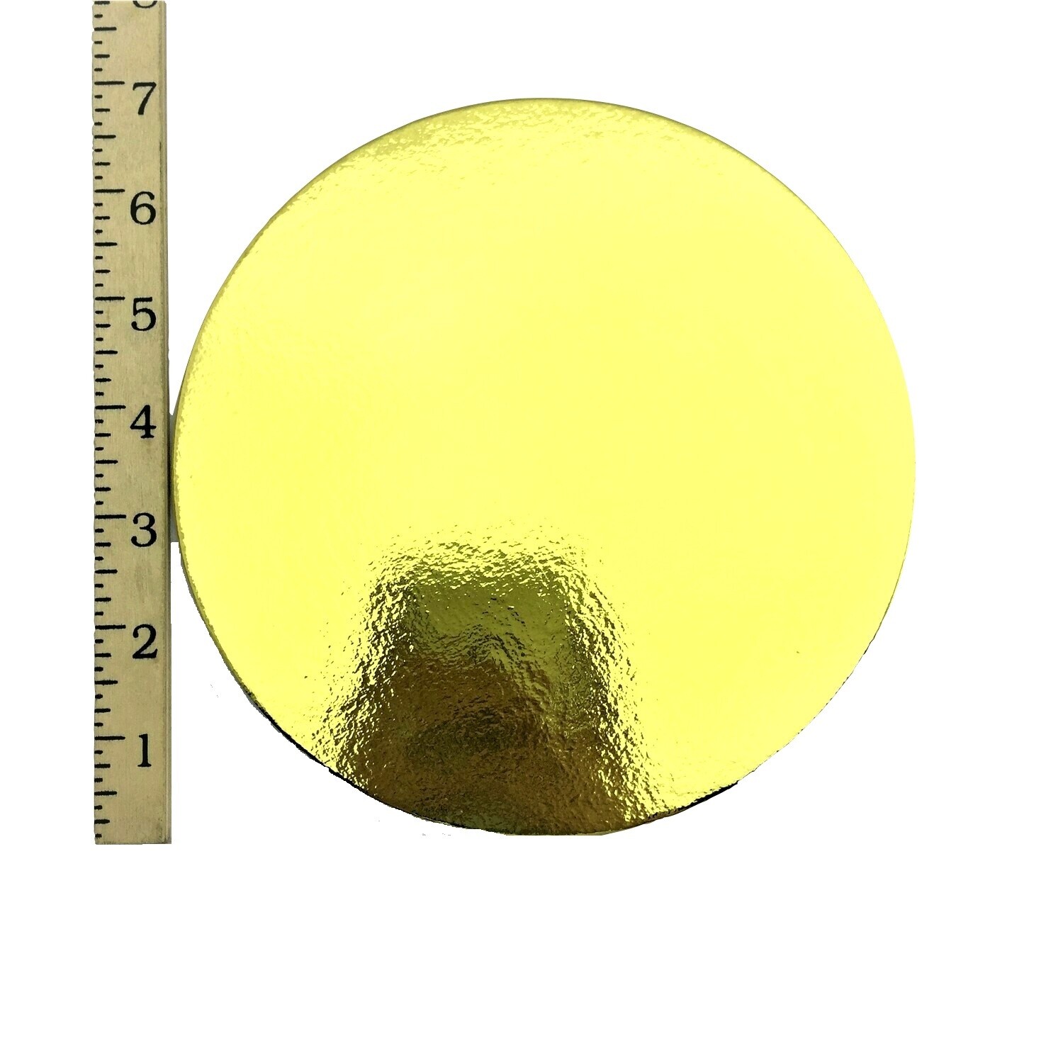 PREMIUM GOLD 7&quot; CAKE BOARD