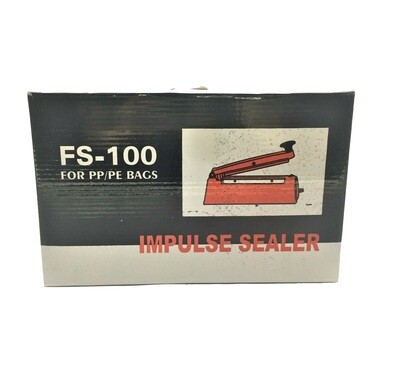 IMPULSE HAND PRESS SEALER FS-100 4&quot;