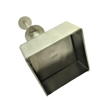 AT S/S PULVORON MOULD SQUARE 1½&quot; X 1½&quot; X ⅝&quot;