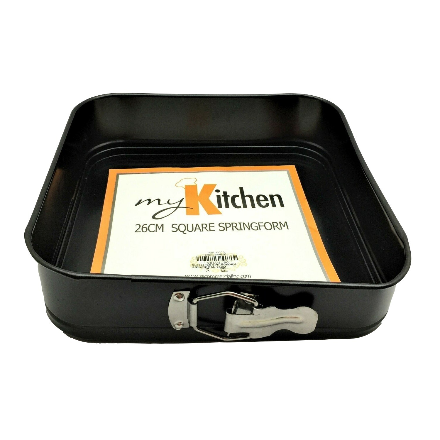 NON-STICK SPRINGFORM SQUARE PAN 26CM