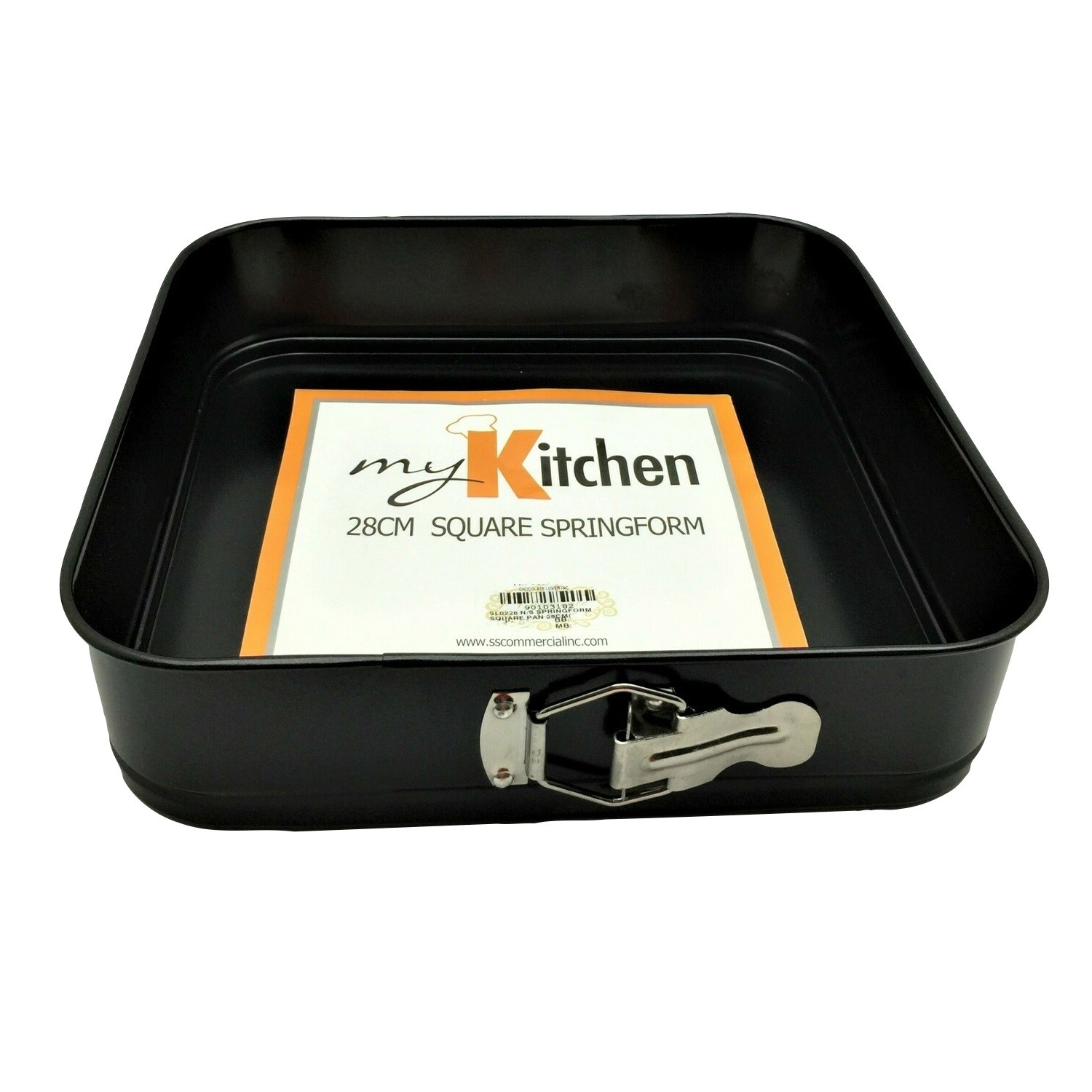 NON-STICK SPRINGFORM SQUARE PAN 28CM (MK-0030)