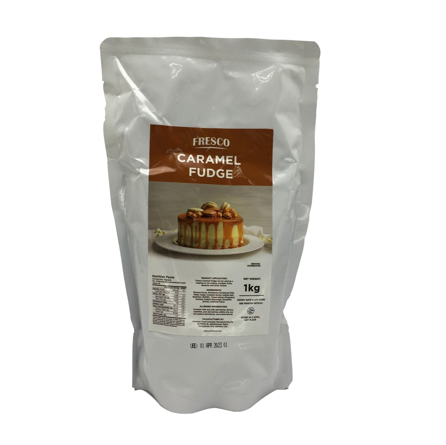 FRESCO CARAMEL FUDGE 1kg