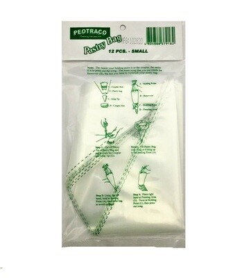 PEOTRACO PASTRY BAG SMALL 12&#39;s