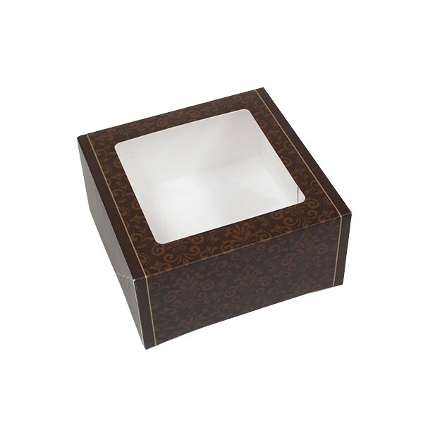 6&quot; X 6&quot; X 3&quot; DARK CHOCOLATE 20&#39;s