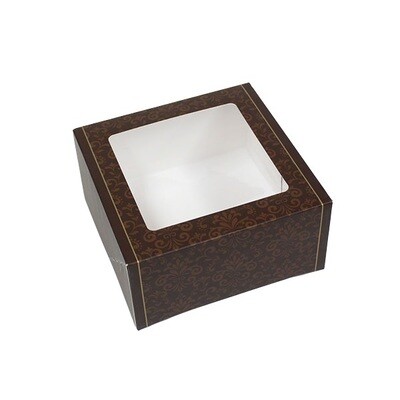 6&quot; X 6&quot; X 3&quot; DARK CHOCOLATE 20&#39;s