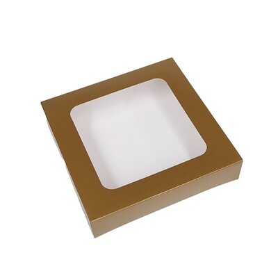 9&quot; X 9&quot; X 2&quot; CLASSIC GOLD 20&#39;s
