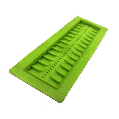 SL064 PLEATS SILICONE MOULD