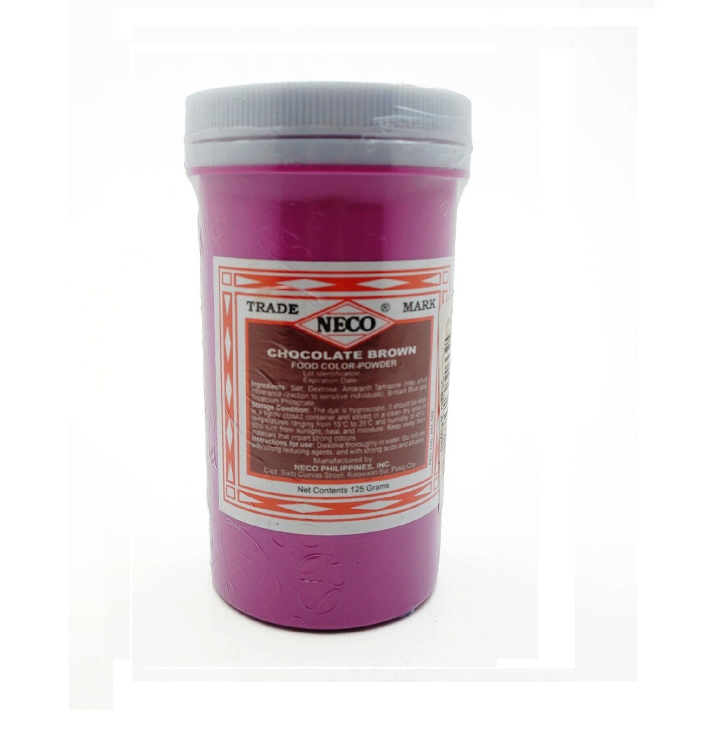 NECO FOODCOLOR CHOCOLATE BROWN 125g