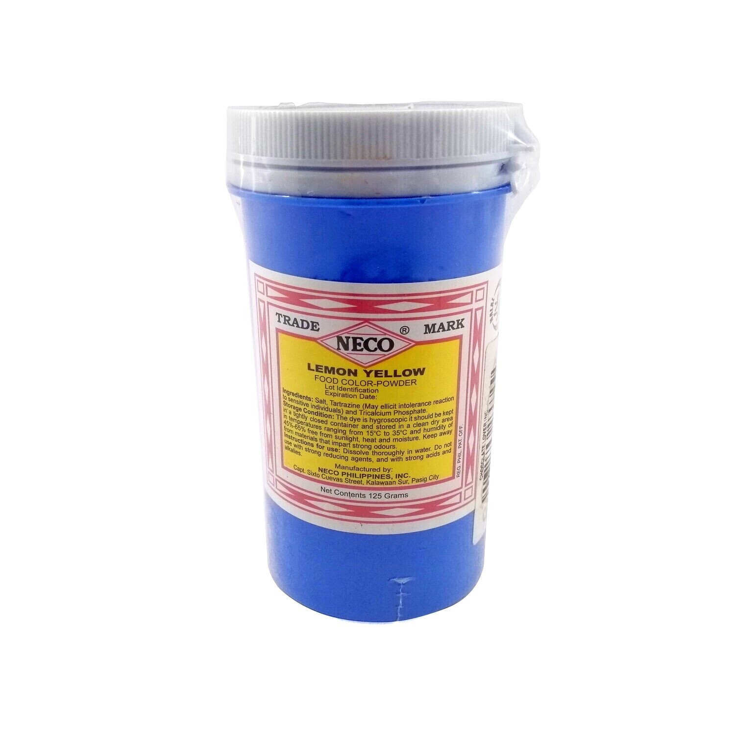 NECO FOODCOLOR LEMON YELLOW 125g