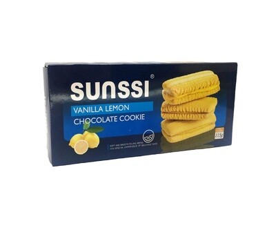 SUNSSI VANILLA LEMON CHOCOLATE COOKIE 115g