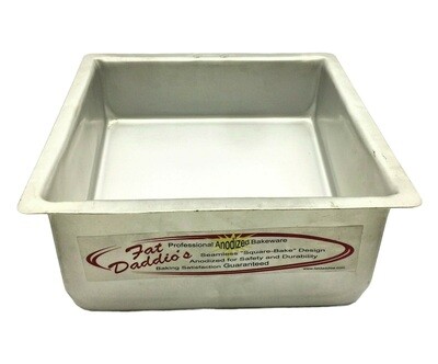 FAT DADDIO&#39;S SQUARE PAN 6&quot;X6&quot; MAD DADDER