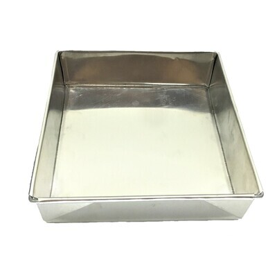 SL0498 SQUARE CAKE PAN 7&quot; X 7&quot; X 2&quot; (.16)